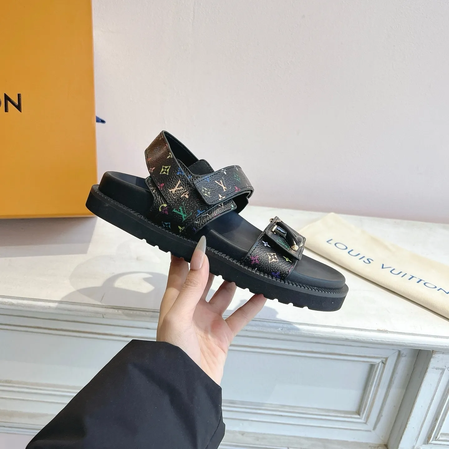 👟👟Ex-factory price 420👟👟 Lv summer boat trailer series, 35-45 with full package